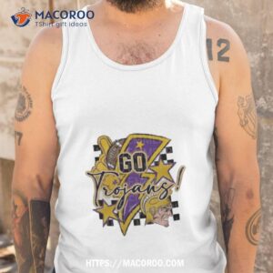 go trojans football sublimation design shirt tank top