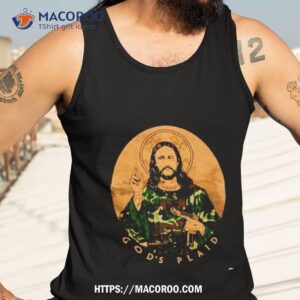 God’s Plaid Camo Shirt 3 god s plaid camo shirt tank top 3