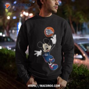 gonzaga bulldogs mickey mouse march madness 2023 t shirt sweatshirt