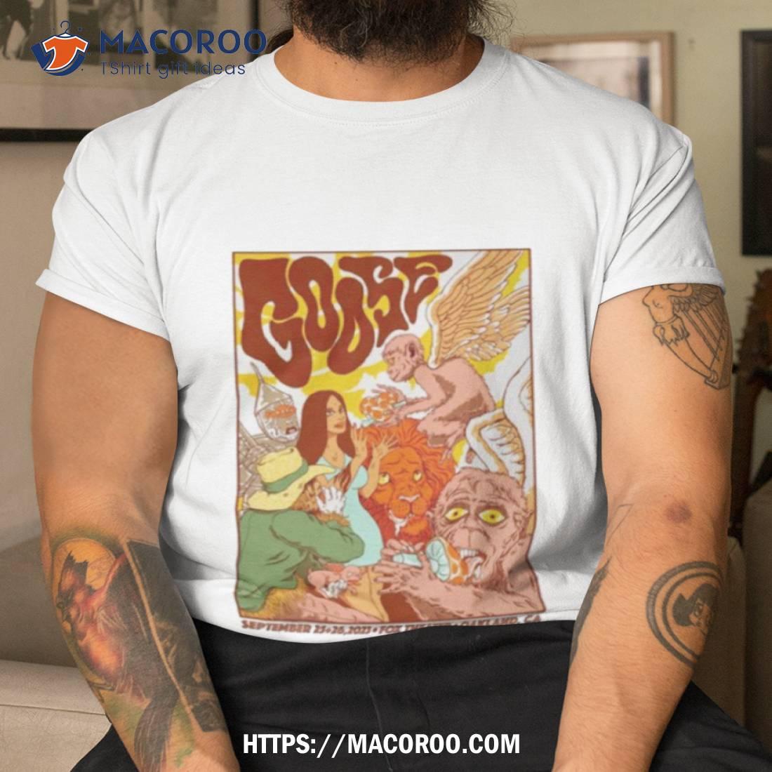 Goose Tour September 25 And 26 2023 Fox Theater Oakland Ca T Shirt Goose Tour September 25 And 26 2023 Fox Theater Oakland Ca T Shirt