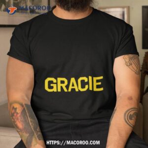 Gracie Abrams Gracie Black Varsit Shirt