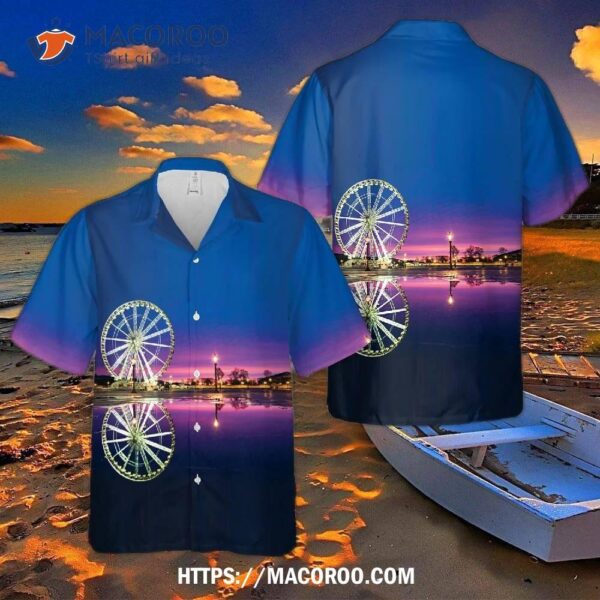 Grande Roue De Paris Ferris Wheel Hawaiian Shirt