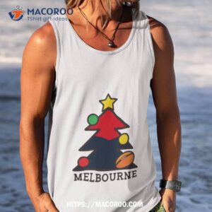 graphic melbourne christmas cas shirt tank top