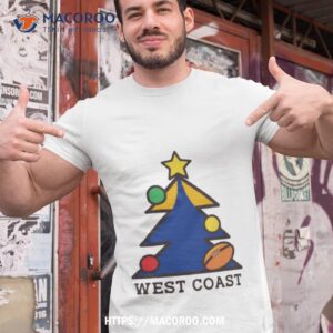 Graphic West Coast Christmas Shirt