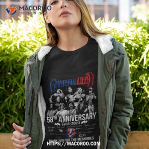 Grateful Dead 58th Anniversary 1965 2023 Thank You For The Memories Signatures Shirt