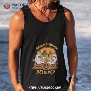 great pumpkin believer i got a rock since 1966 shirt tank top