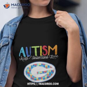 Green Bay Packers Autism Awareness Knowledge Power Shirt
