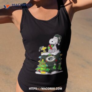 Green Bay Packers Christmas Snoopy Shirt