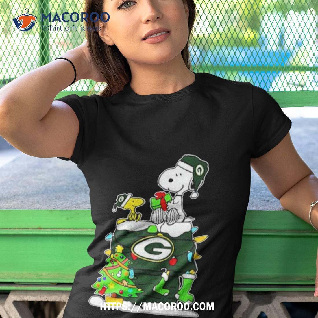 Go Packers The Peanuts Cheering Go Snoopy Green Bay Packers Shirt, hoodie,  sweater, long sleeve and tank top