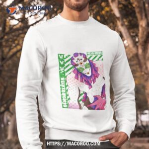 green graphic upper rank 5 gyokko shirt sweatshirt