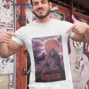 Greensky Bluegrass 2023 Red Rocks Poster Shirt