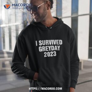 Greyday23 I Survived Greyday 2023 Shirt