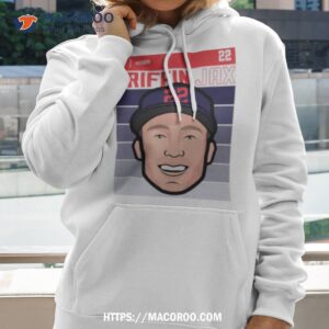 griffin jax minnesota fade baseball shirt hoodie 2