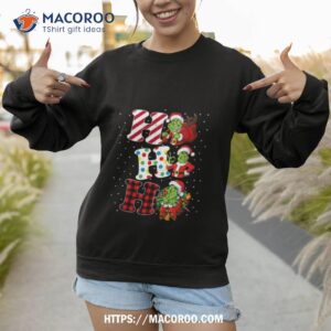 grinch ho ho ho christmas 2023 design shirt sweatshirt 1