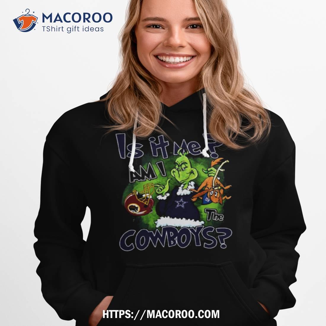 Ladies Dallas Cowboys Hoodie Grinch - Dallas Cowboys Home