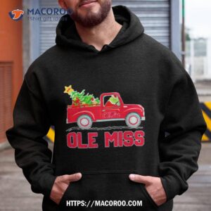 Grinch Ole Miss Rebels Driving Car Shirt