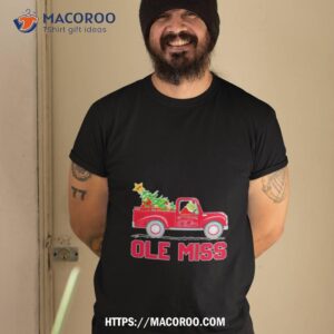Grinch Ole Miss Rebels Driving Car Shirt