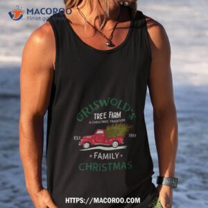 griswold s tree farm christmas vintage shirt tank top
