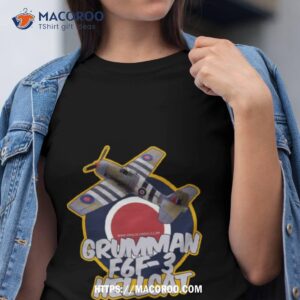 Grumman F6f 3 Hellcat Great Britain Vintage Shirt