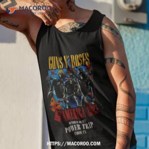 guns n roses october 06 2023 power trip indio ca shirt tank top 1