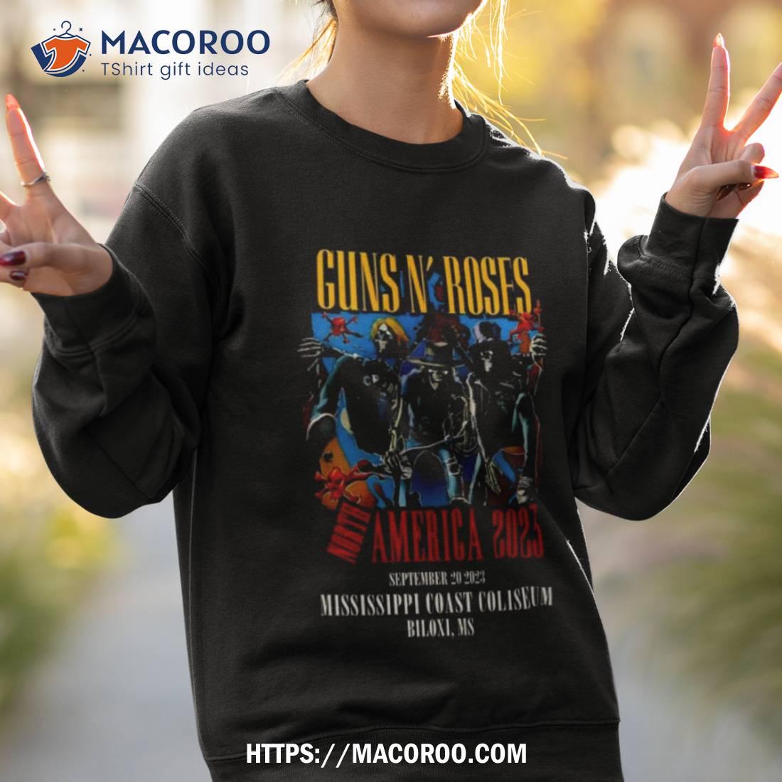 Guns N’ Roses September 20 2023 Mississippi Coast Coliseum Biloxi Ms Shirt Guns N’ Roses September 20 2023 Mississippi Coast Coliseum Biloxi Ms Shirt