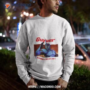 guyver bioboosted armor retro anime shirt sweatshirt
