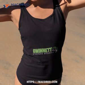 Gwinnett Stripers Baseball Logo Shirt 1 gwinnett stripers baseball logo shirt tank top 2