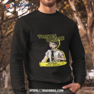 hajime hinata that s wrong danganronpa shirt sweatshirt