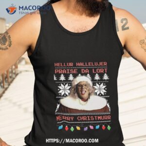 Hallelujer Praise Da Lort Merry Christmas Vintage Shirt 3 hallelujer praise da lort merry christmas vintage shirt tank top 3