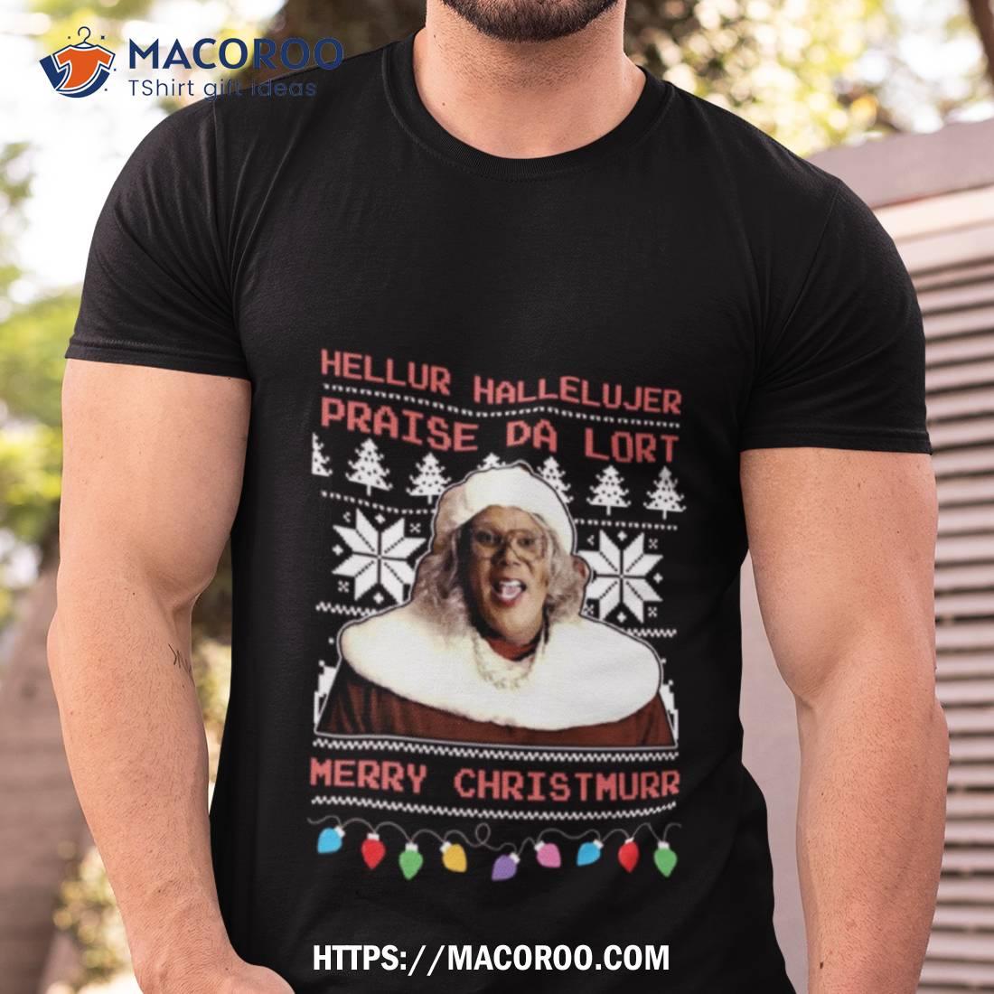 Hallelujer Praise Da Lort Merry Christmas Vintage Shirt Hallelujer Praise Da Lort Merry Christmas Vintage Shirt