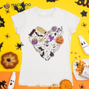 Halloween Doodles Heart Funny And Spooky Shirt