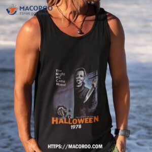halloween monster poster horror movie shirt tank top