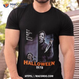 Halloween Monster Poster Horror Movie Shirt