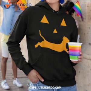 halloween pumpkin dachshund jack o lantern shirt hoodie