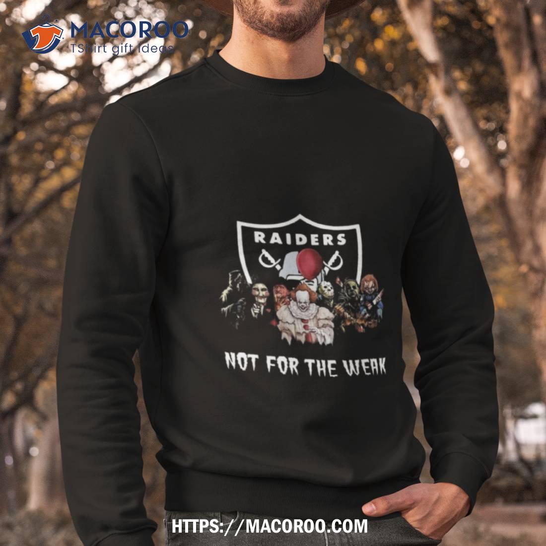 oakland raiders long sleeve t shirt