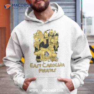 Halloween The Simpsons Family East Carolina Pirates Shirt