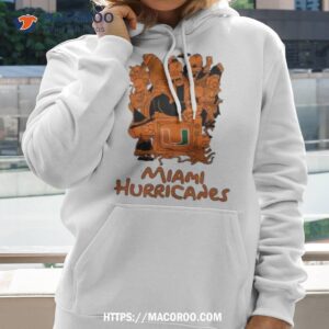Halloween The Simpsons Family Miami Hurricanes Shirt