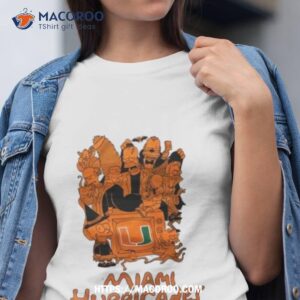 Halloween The Simpsons Family Miami Hurricanes Shirt