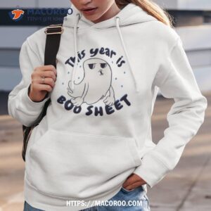 Halloween This Year Is Boo Sheet Cute Cartoon Ghosshirt