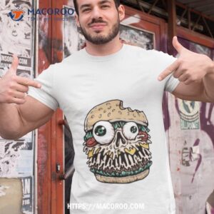 Hamburger Monster Halloween Shirt