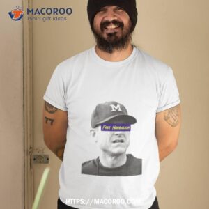 Harbaugh Michigan Photo Shirt