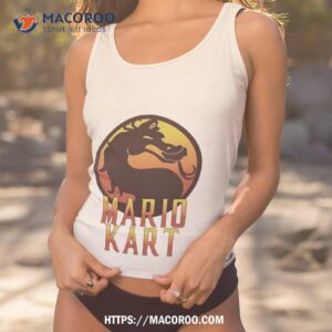 hard drive mario kombat kart shirt tank top 1
