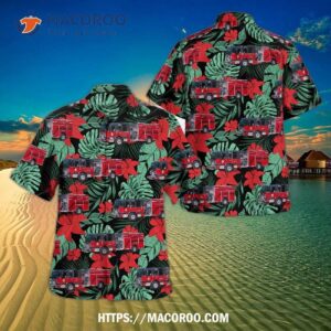 Harrisonburg, Virginia, Rockingham County Fire-rescue Hawaiian Shirt