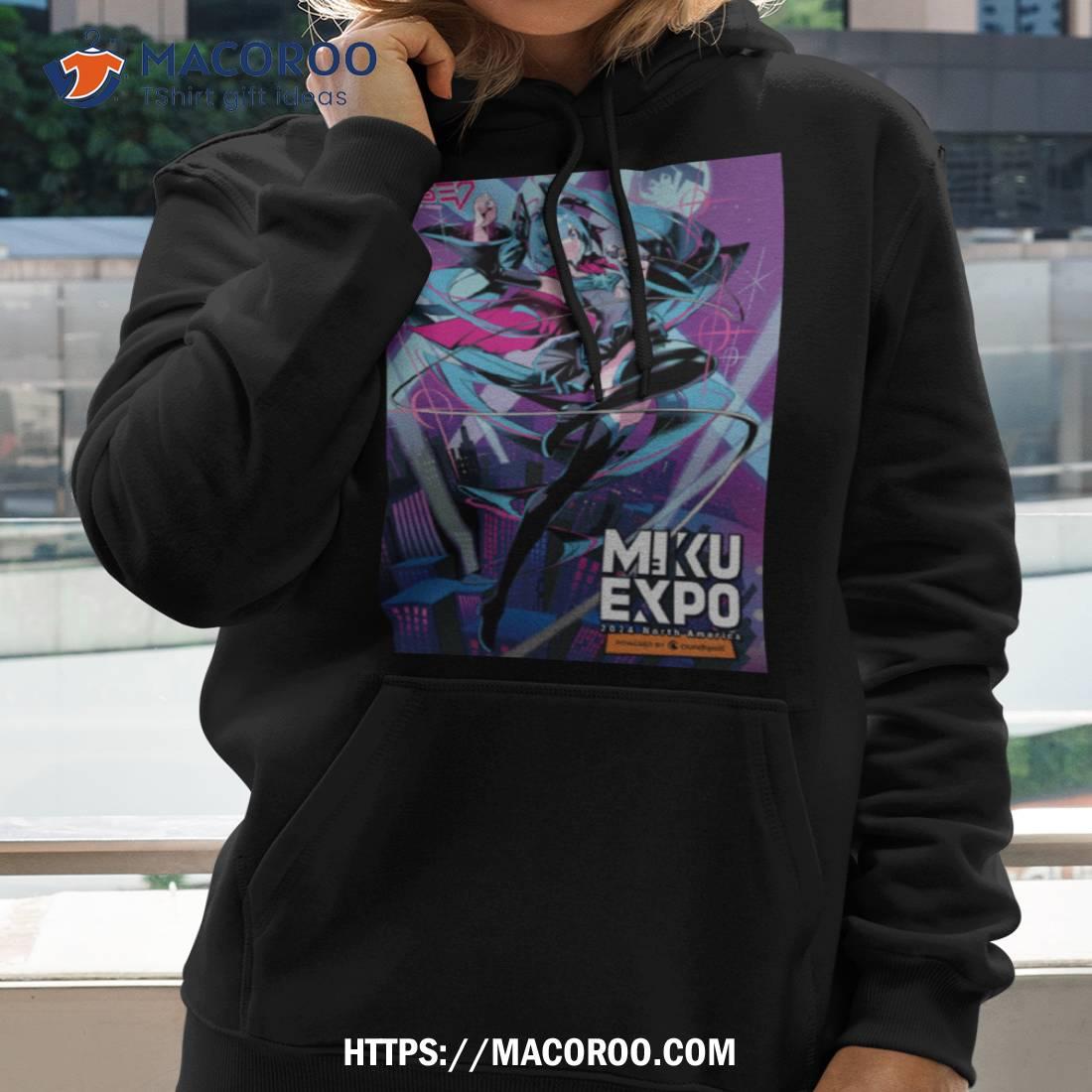 Hatsune Miku World Concert Tour Series Miku Expo 2024 North America Celebrate 10th Anniversary T Shirt Hatsune Miku World Concert Tour Series Miku Expo 2024 North America Celebrate 10th Anniversary T Shirt