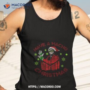 Have A Macho Christmas Graphic Vintage Shirt 3 have a macho christmas graphic vintage shirt tank top 3