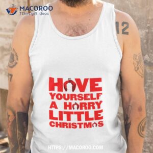 Have Yourself A Harry Little Christmas Shirt 3 have yourself a harry little christmas shirt tank top