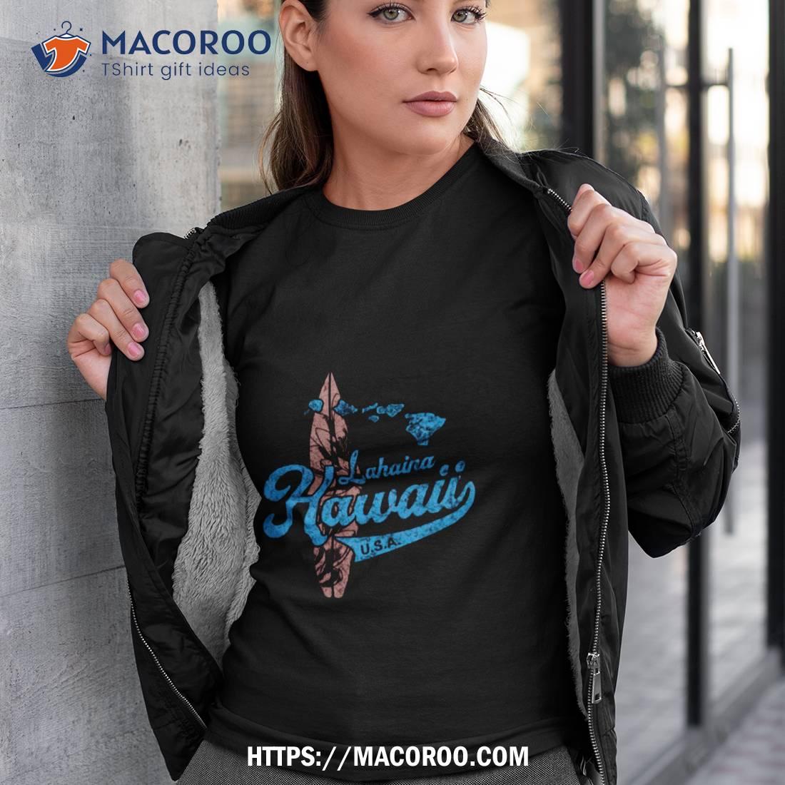 Hawaii Lahaina Maui Hawaiian Surfing Vintage Shirt Hawaii Lahaina Maui Hawaiian Surfing Vintage Shirt