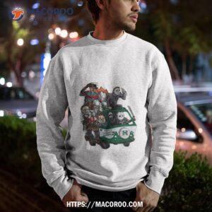 hawaii rainbow warriors horror movies characters bus halloween 2023 shirt sweatshirt