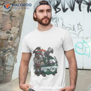 hawaii rainbow warriors horror movies characters bus halloween 2023 shirt tshirt 3