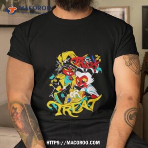 Hazbin Hotel Moxxie + Millie Trick Or Treat Shirt